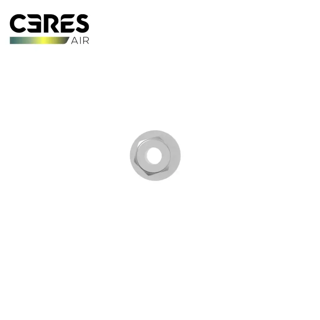 Ceres M5 Flange Nylon Flat Disk Lock Nut